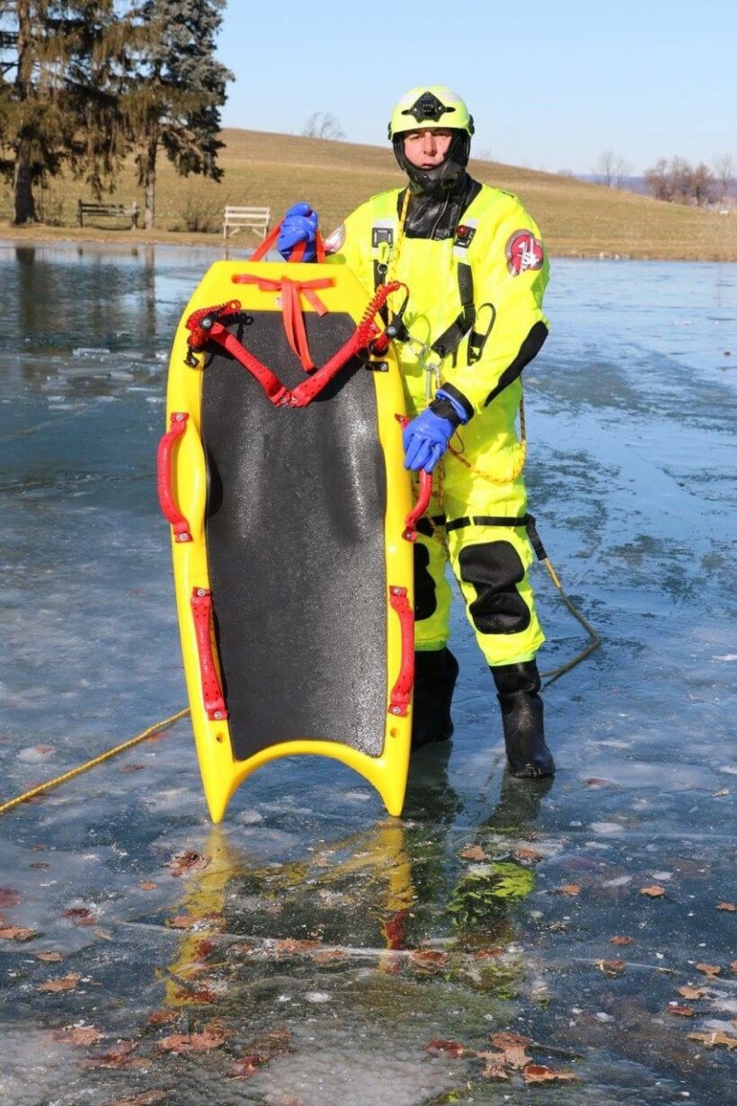 RIVERx All-Season water and ice rescue board